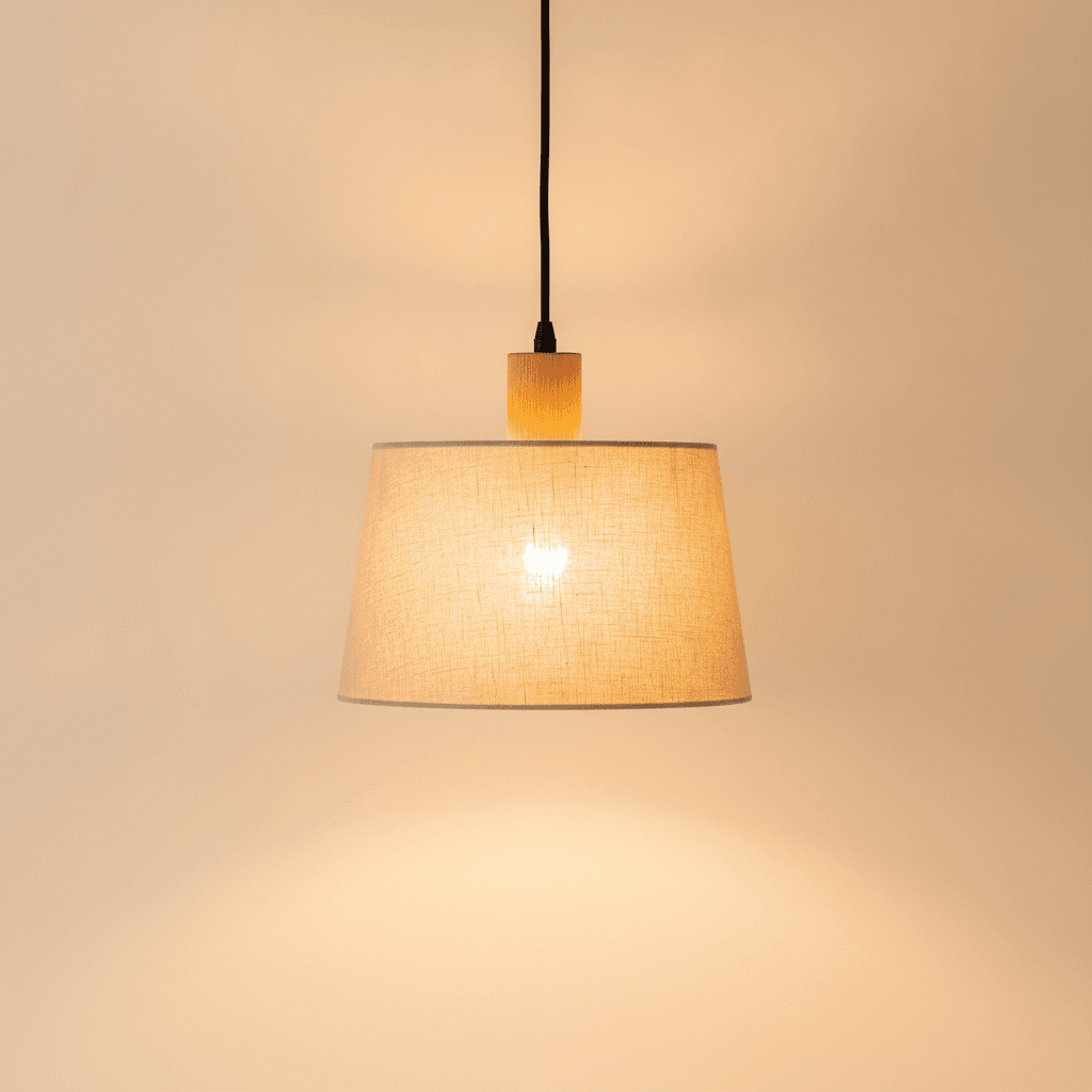 Suspension Bois & Lin — Scandinave - Image 1